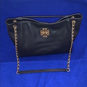 tory burch britten slouchy chain tote crosbody